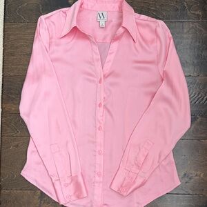 Worthington Pink Women's Button Down Shirt